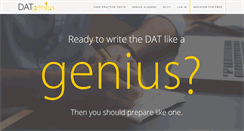 Desktop Screenshot of datgenius.com